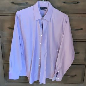 Tommy Hilli get athletic fit stretch purple dress shirt